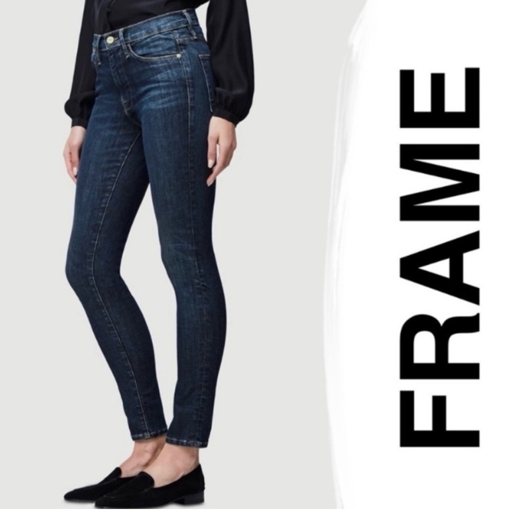 FRAME Le High Skinny Jeans